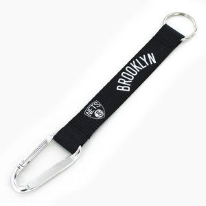 Brooklyn Nets 8" Carabiner Lanyard Keychain